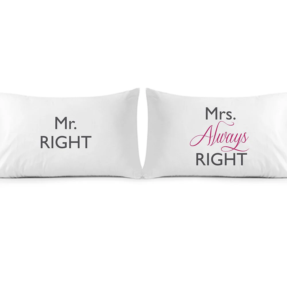 Home Dynamix Sleeposophy Collection Mrs. Always Right Standard Pillow Case (Set of 2)