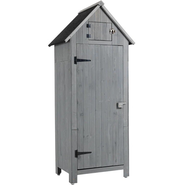 3 ft. W x 2 ft. D Tool Shed