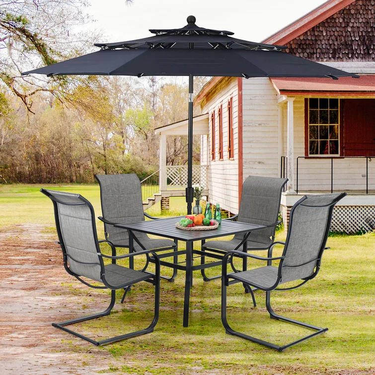 Alyah 4 - Person Square Outdoor Dining Set