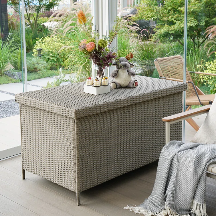 Grand Patio 49.5'' W 125 Gallons Water Resistant Deck Box