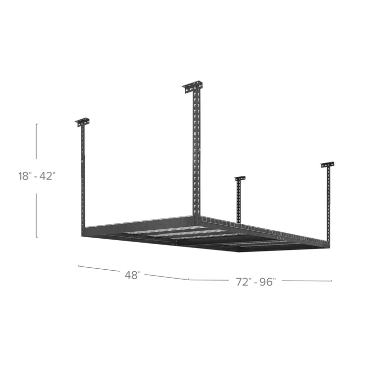VersaRac 4ft x 8ft Adjustable Garage Overhead Rack