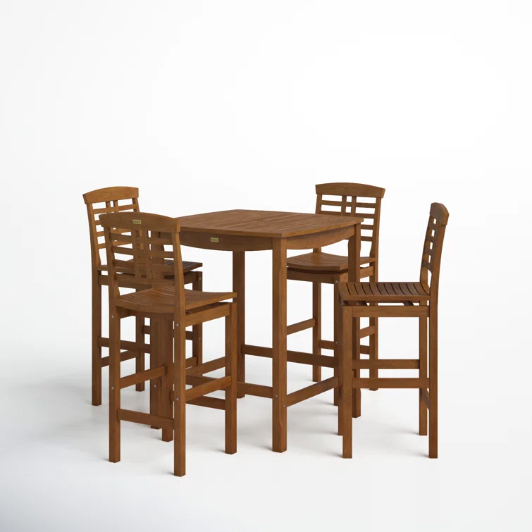 Benedetto 4 - Person Square Outdoor Dining Set
