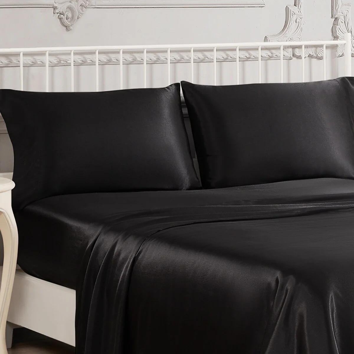 Juliette LeBlanc New York Silky Satin Pillowcase (Set of 2)