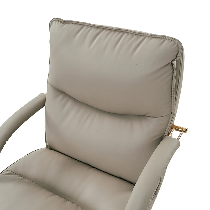 Sandy Waterproof PU Leather 360-Degree Swivel Office Chair