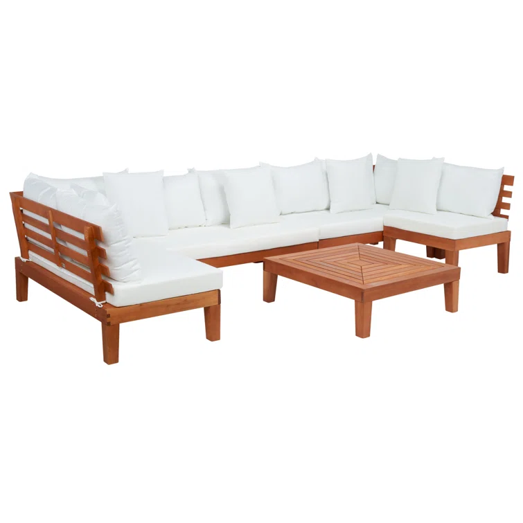 Tokarz 5 - Person Outdoor Seating Group with Cushions