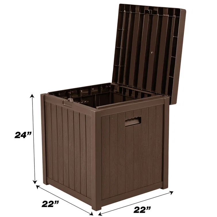 Vandue Corporation 22'' W 51 Gallons Water Resistant Resin Deck Box