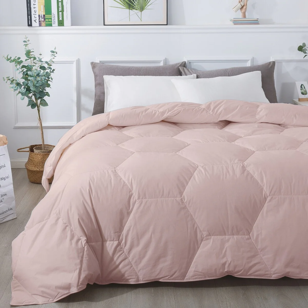 Honeycomb Stitch Down Alternative Comforter