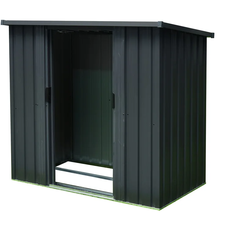 5 ft. W x 3 ft. D Metal Horizontal Storage Shed