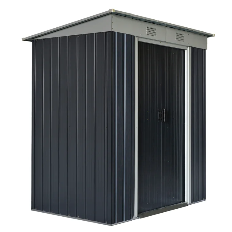 5.7 ft. W x 3.6 ft. D Storage Shed