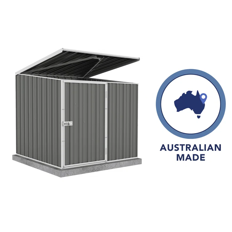 Utility 5 ft. W x 5 ft. D Metal Storage Shed