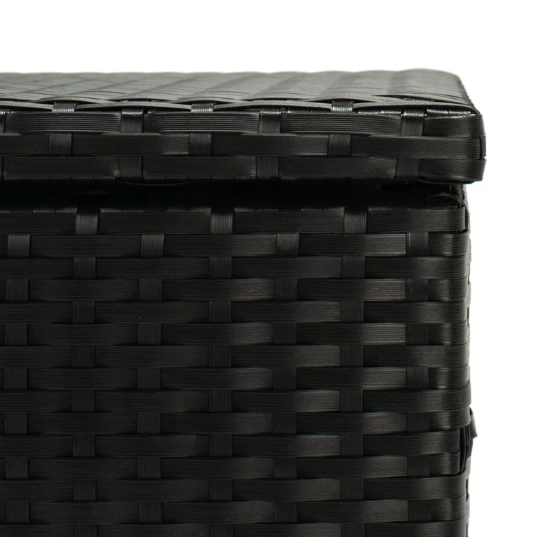 Latitude Run® Oliveira 46.5'' W 50 Gallons Water Resistant Wicker Deck Box