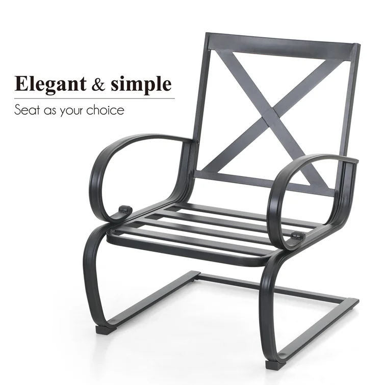 4 - Person Square Outdoor Dining Set with Cushions