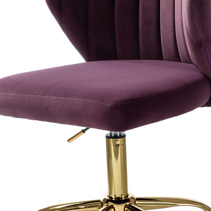Chandra Velvet Office Chair