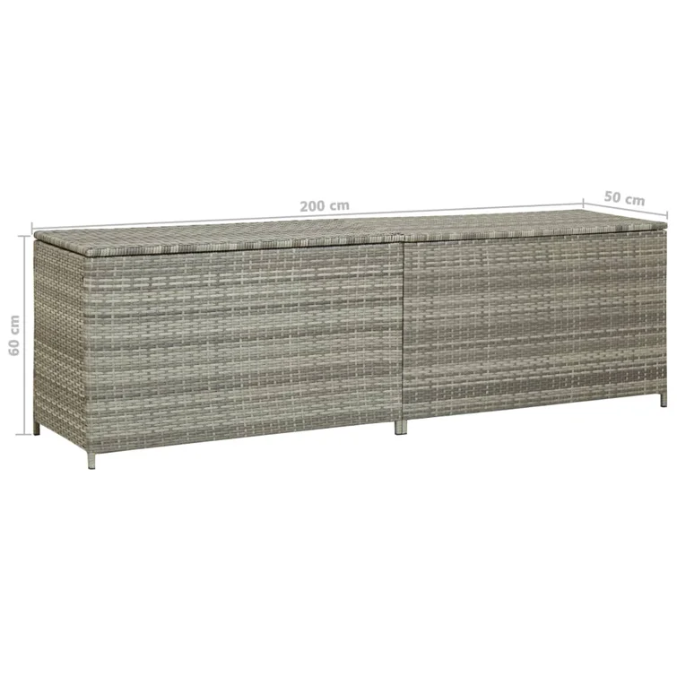 Outdoor Storage Deck Box Chest Cabinet for Patio Cushions Garden Tools