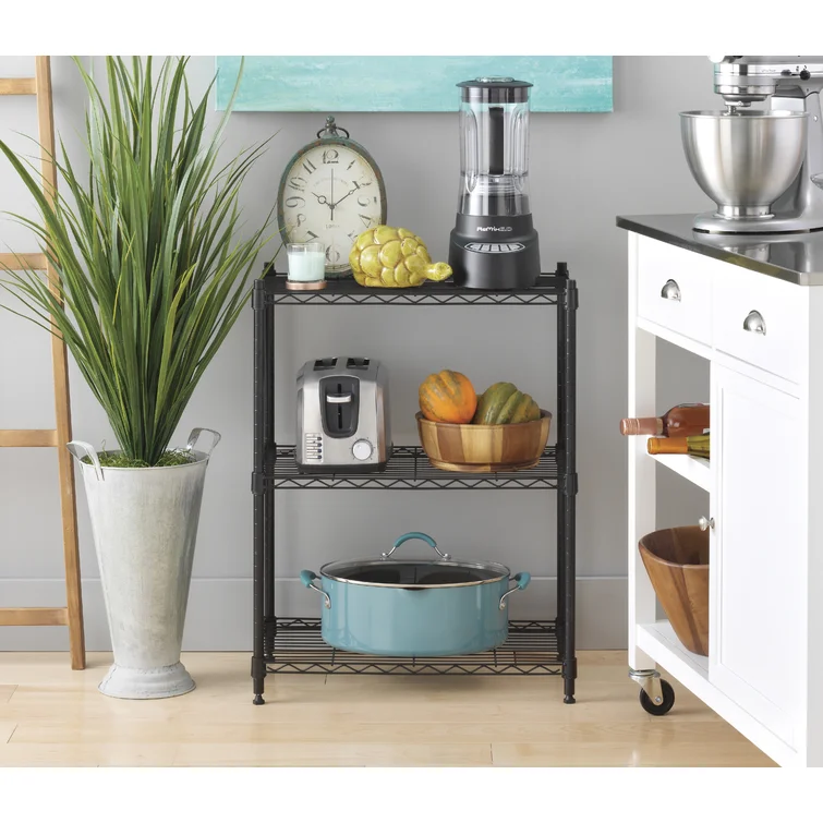 Tiverton 23.15'' W Steel Height -Adjustable Shelving Unit