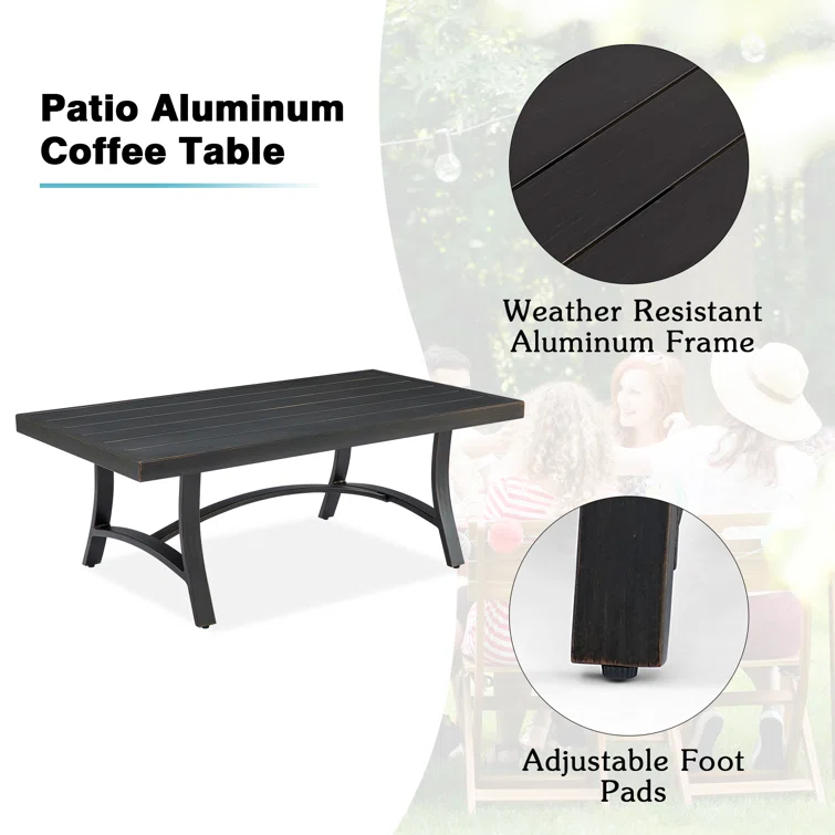 Aleston 5 - Person Outdoor Seating Group with Cushions