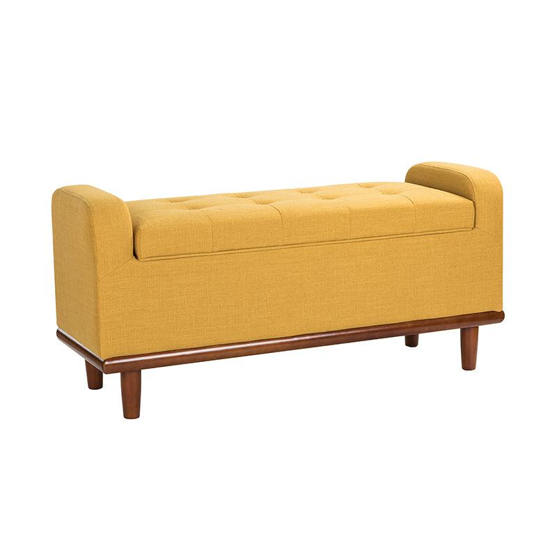 Clover Upholstered Flip Top Storage Bench
