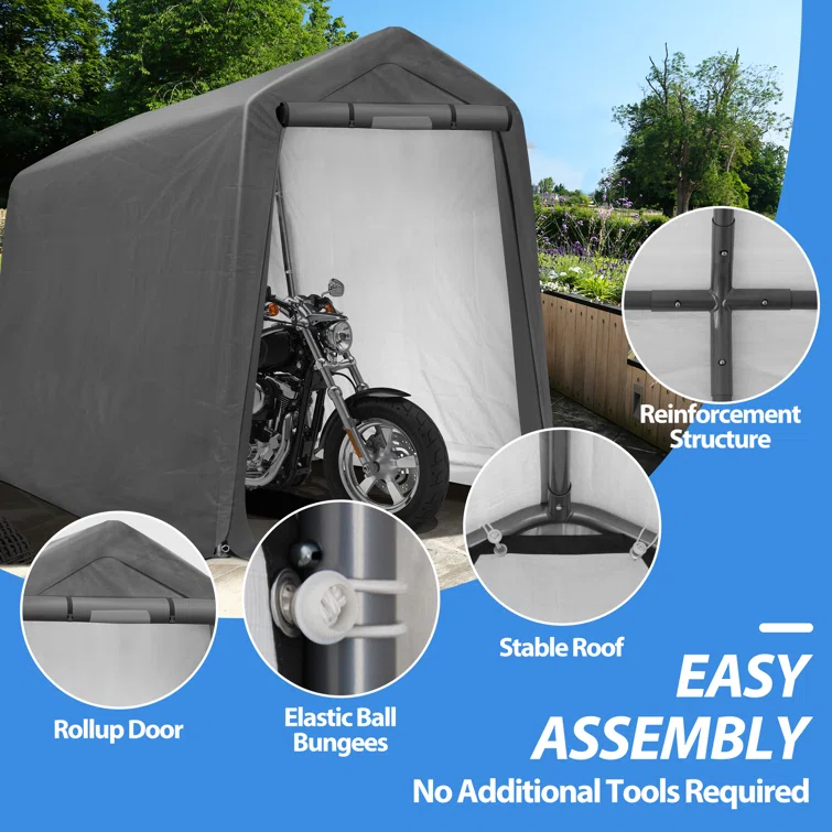 Metal Portable Storage Shed