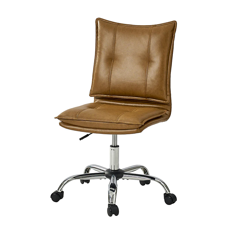 Edwin Leather Swivel Task Chair