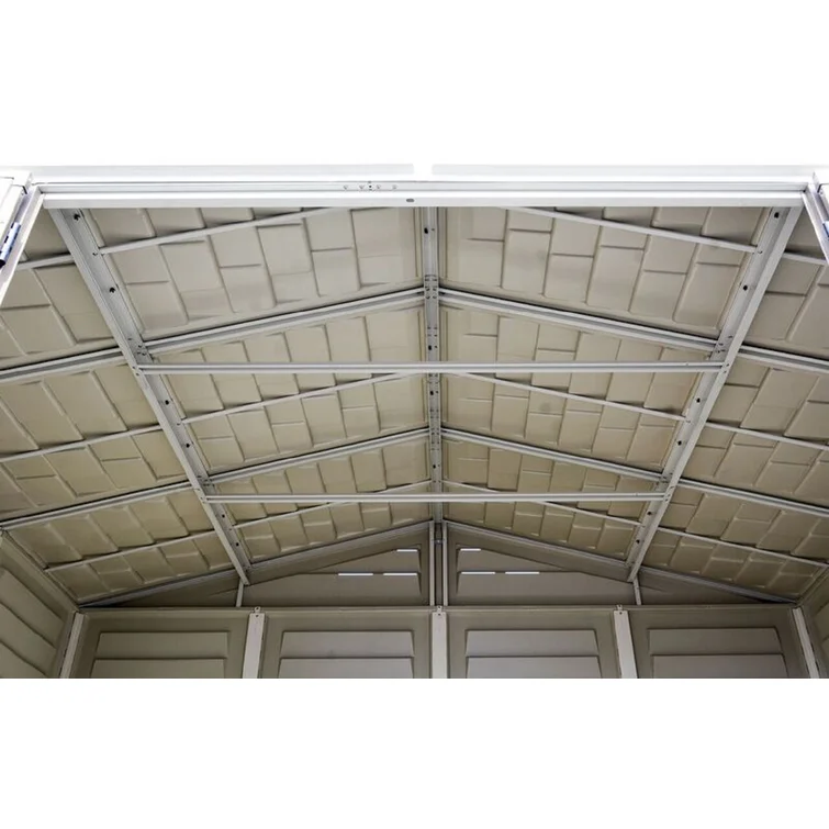 Woodbridge Plus 10.5 ft. W x 8 ft. D Plastic Storage Shed