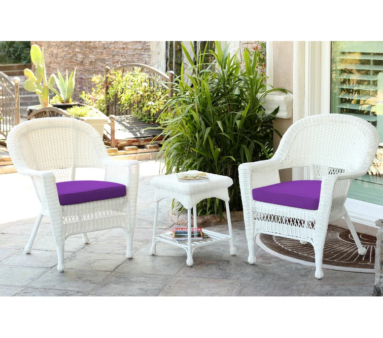 Byxbee 2 - Person Outdoor Seating Group with Cushions