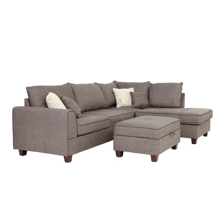 Darlington 3 - Piece Upholstered Sectional