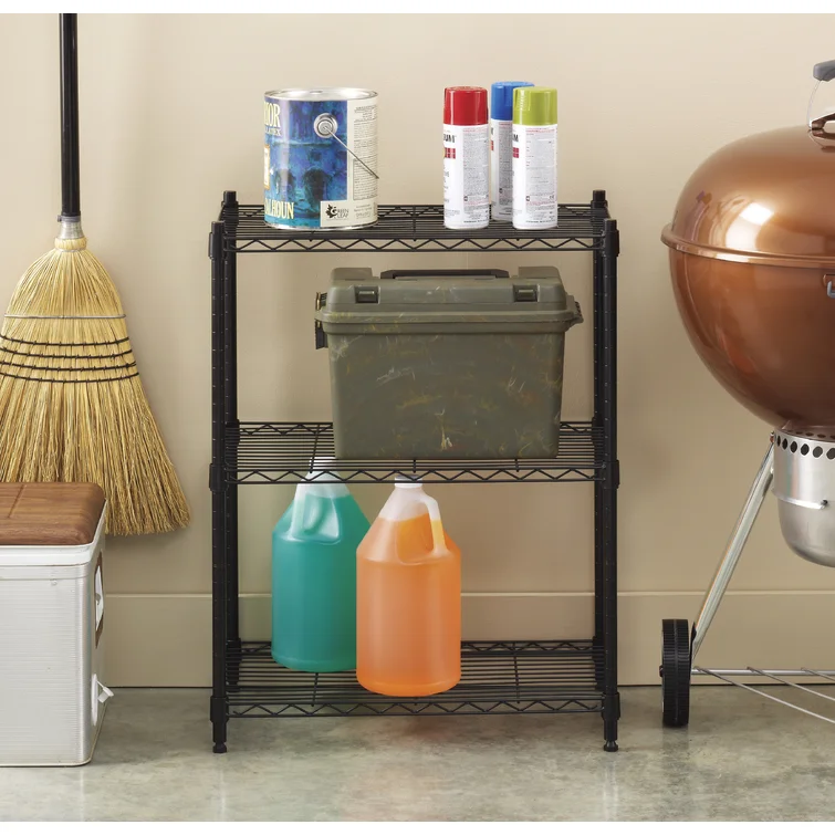 Tiverton 23.15'' W Steel Height -Adjustable Shelving Unit
