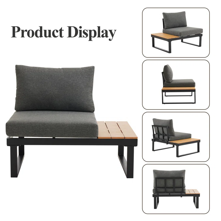 Ireona 5 - Person Outdoor Seating Group with Cushions