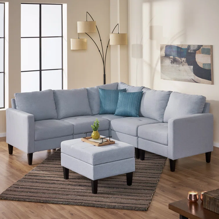 Bayard 6 - Piece Upholstered Sectional