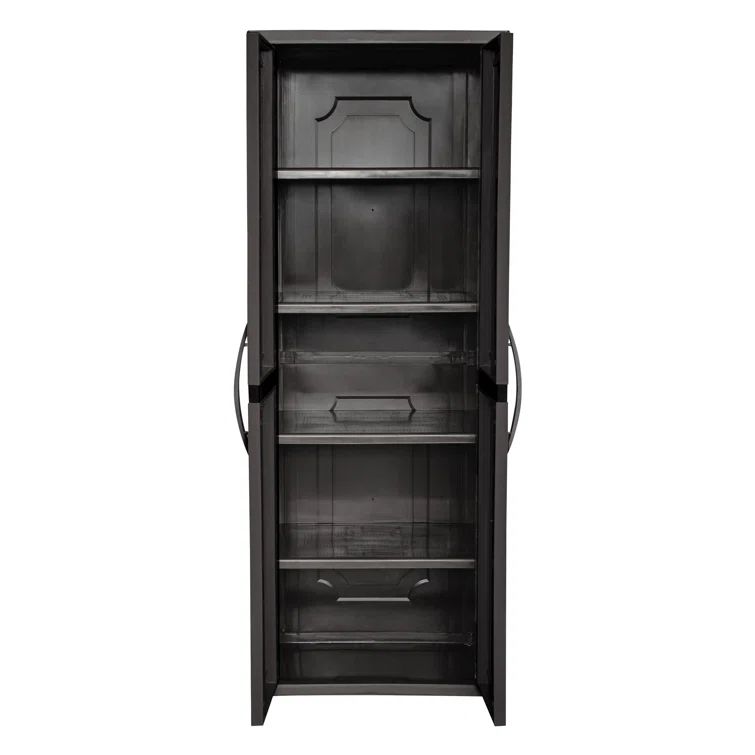Asmar Plastic Single Storage Cabinet ( 71.85'' H x 27.96'' W x 17.72'' D)