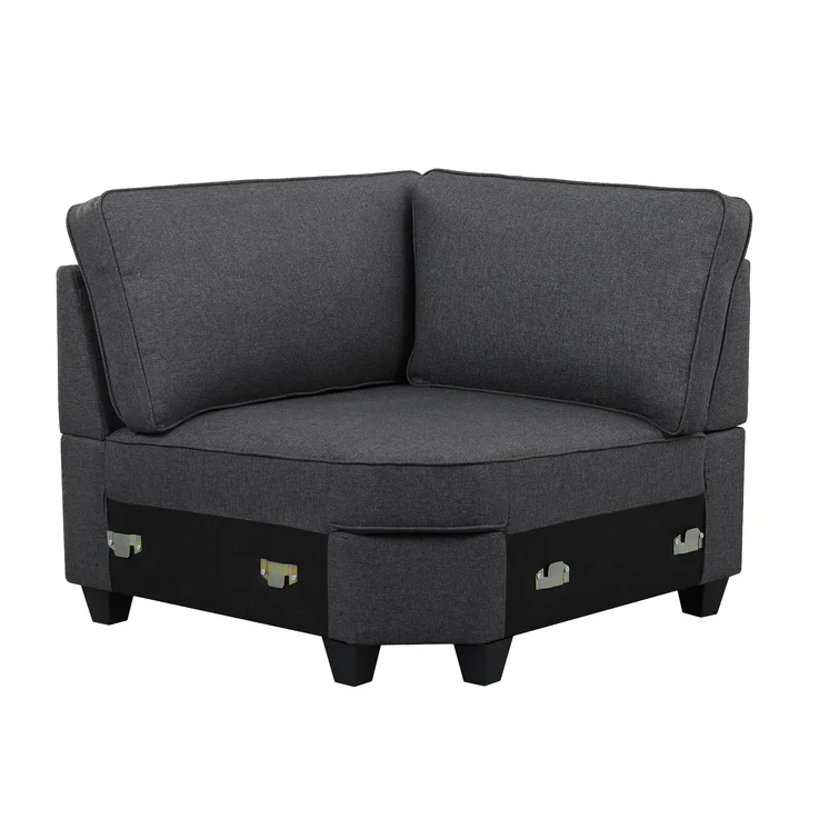 Beulah 8 - Piece Upholstered Sectional
