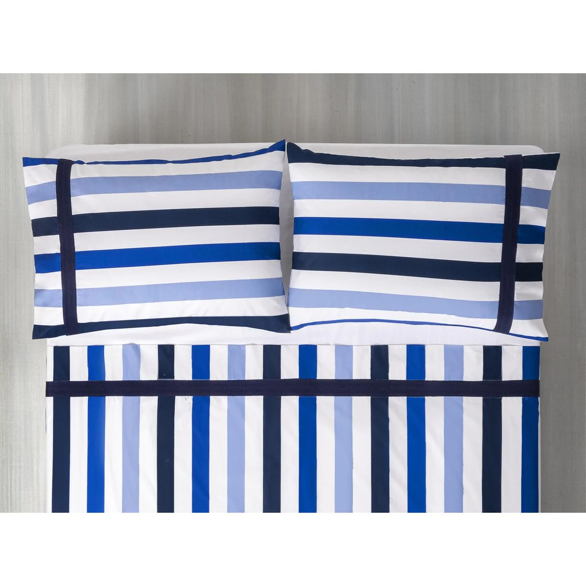 Brooks Brothers Awning Stripe Cotton Percale Pillowcase Pair