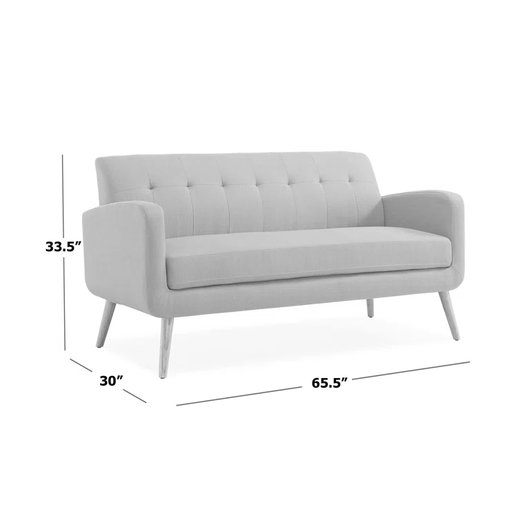 Valeria 65.5'' Upholstered Sofa
