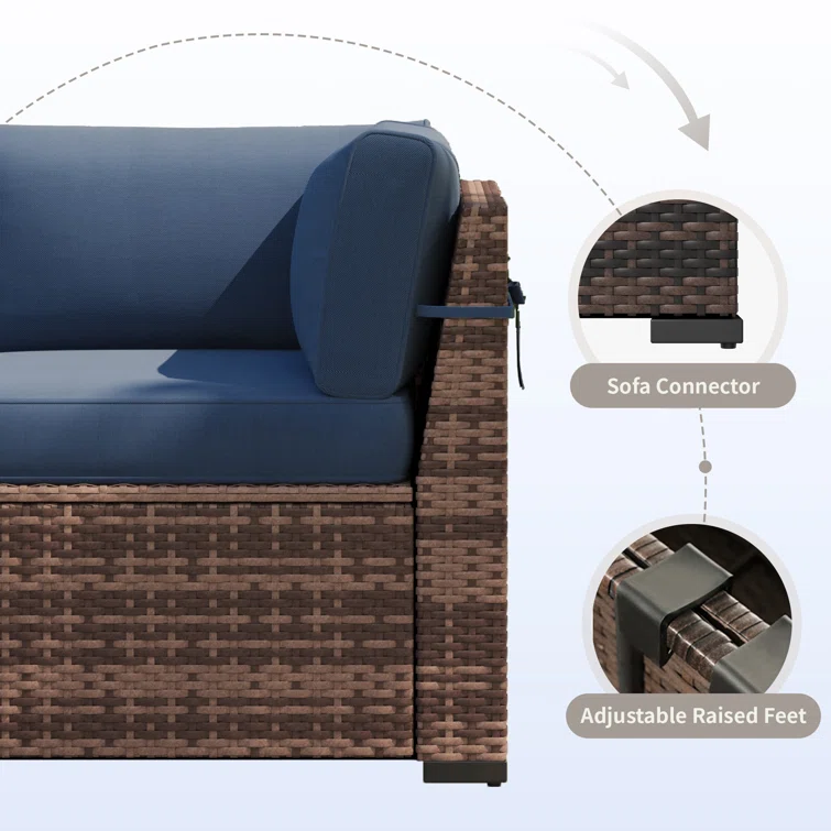 Yentin Outdoor Seating Group with Cushions