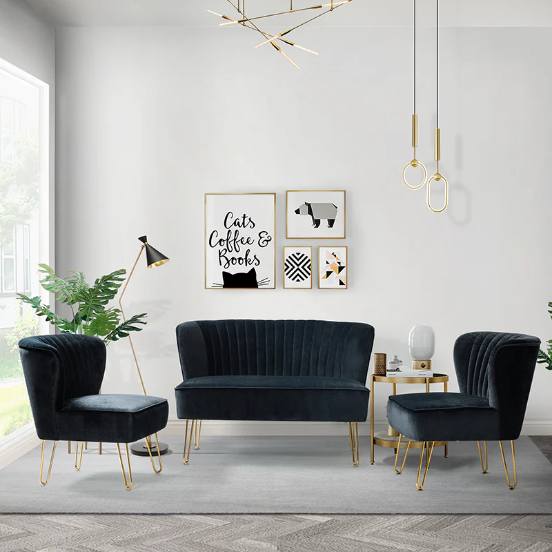Ainhoa 3-Piece Living Room Set