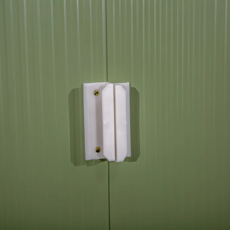 8 ft. W x 6 ft. D Stainless Steel Tool Shed
