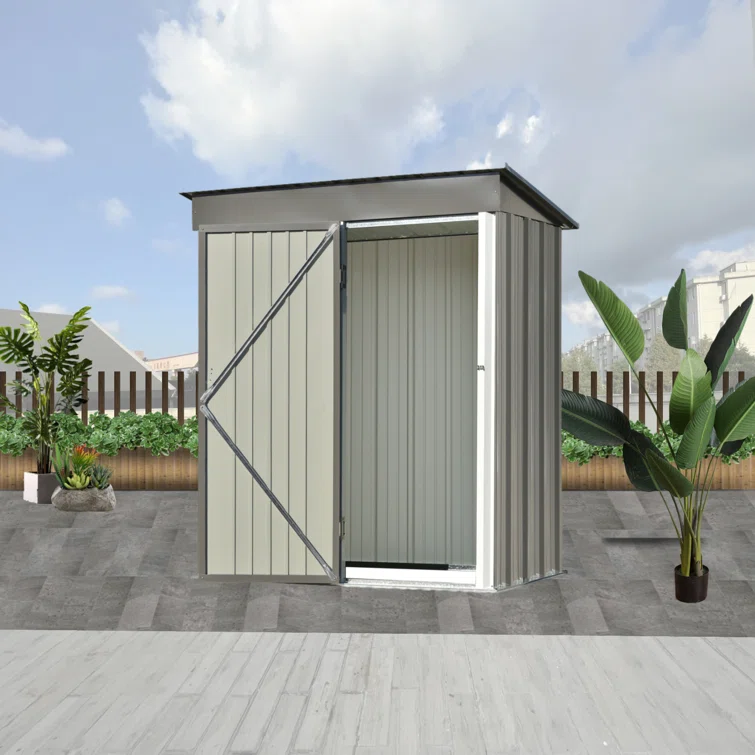 5 ft. x 3 ft. Metal Vertical Tool Shed