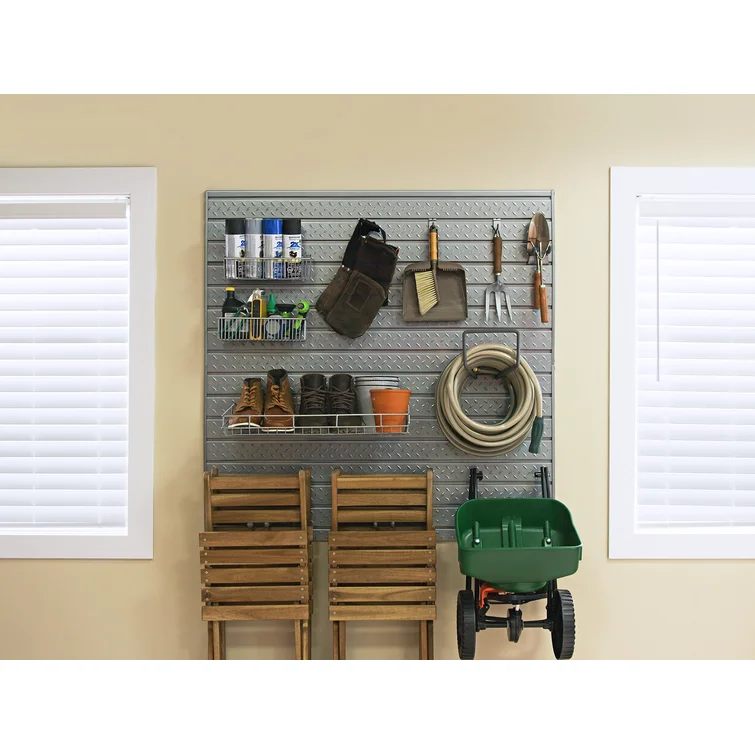 Bold Series 3pc Garage Wall Cabinet Set with Display Shelf