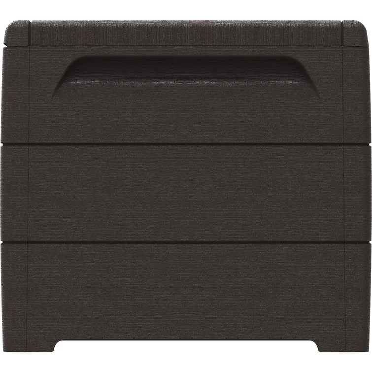 Duramax Building Products CedarGrain 50'' W 110 Gallons Water Resistant Lockable Deck Box