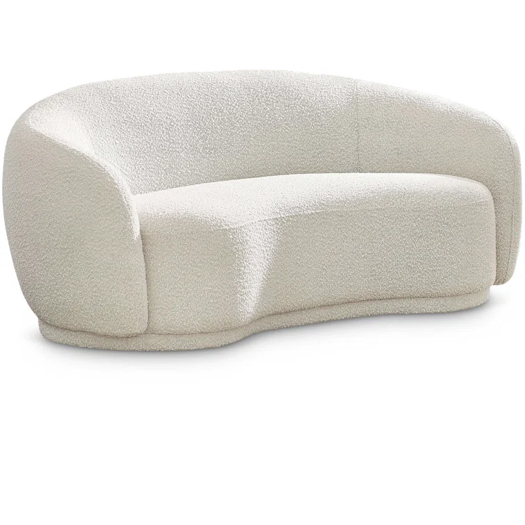 Daetyn 64" Rolled Arm Chesterfield Loveseat