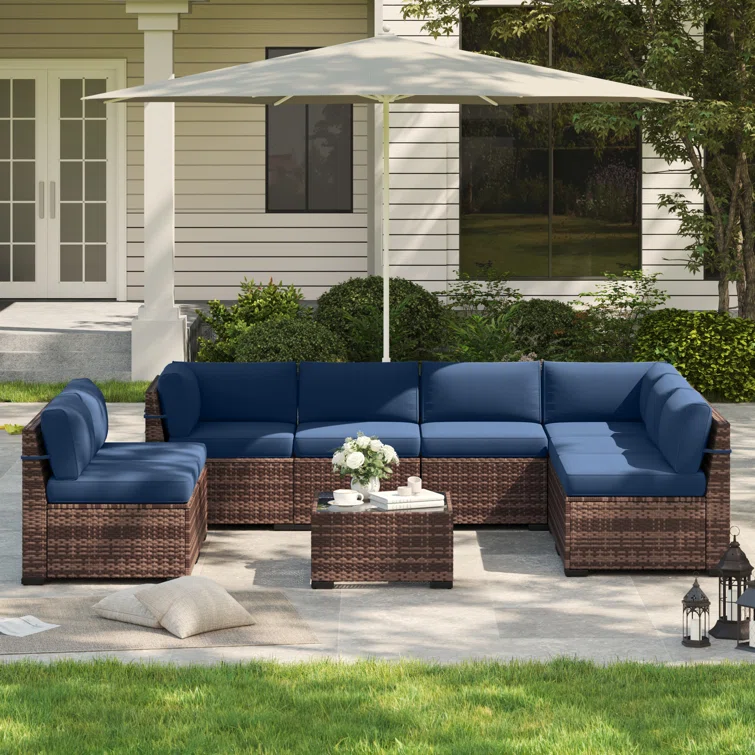 Yentin Outdoor Seating Group with Cushions