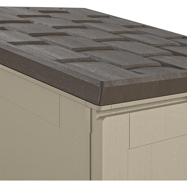 ColorLife 20.5'' W 45 Gallons Water Resistant Polypropylene Lockable Deck Box