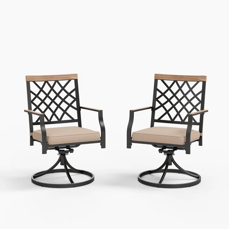 Alyah 4 - Person Square Outdoor Dining Set with Cushions