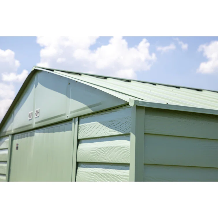 10 ft. W x 12 ft. D Metal Storage Shed