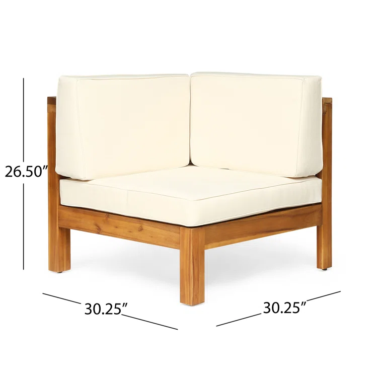 Adharsh 5 - Person Outdoor Seating Group with Cushions