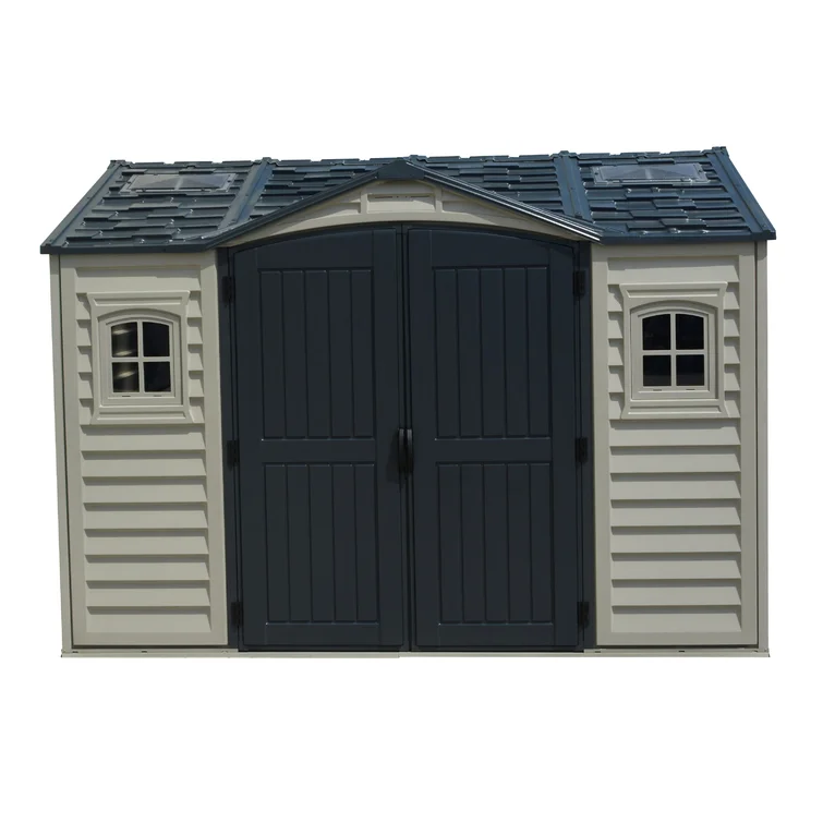 Apex Pro 10 ft. 5 in. W x 8 ft. D Plastic Storage Shed
