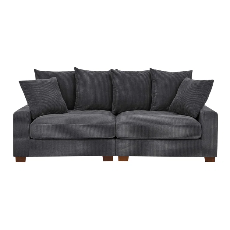 Benzant 89'' Corduroy Sofa