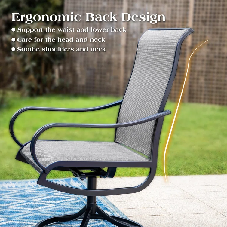 Nako 4 - Person Square Outdoor Dining Set