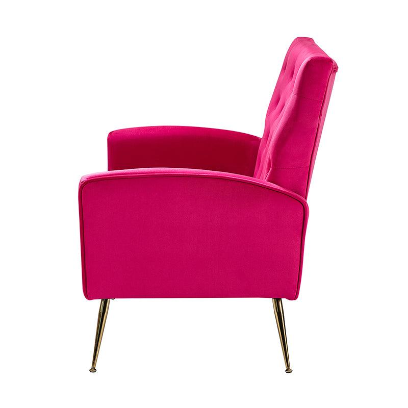 Amira Velvet 3-Piece Living Room Set