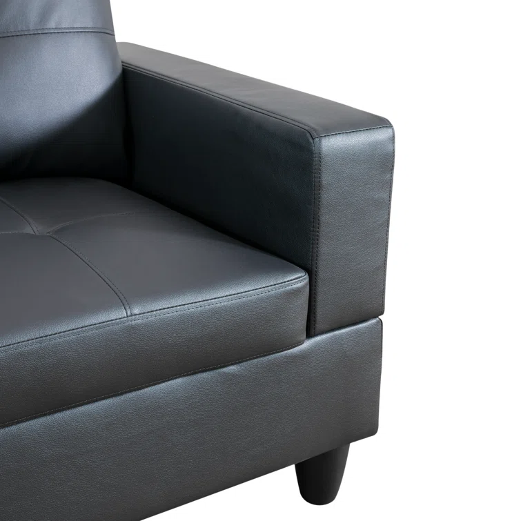 Mavretta Faux Leather Sectional